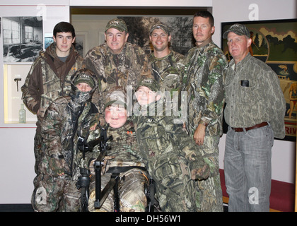 Le U.S. Army Corps of Engineers du District de Savannah a organisé une chasse au cerf pour la piscine Dream Foundation (ODF) à Richard B. Russe Banque D'Images