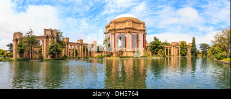 Panorama de San Francisco, Exploratorium et Palais des Beaux-Arts, en Californie Banque D'Images