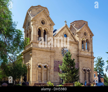 La Cathédrale de Saint François, Santa Fe, New Mexico, USA Banque D'Images