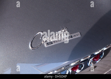 1964 Corvette Stingray badging Banque D'Images