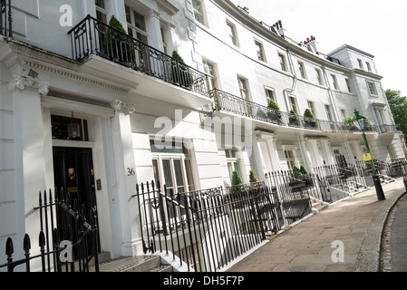 Egerton Crescent, Kensington et Chelsea, Londres, Angleterre, Royaume-Uni Banque D'Images