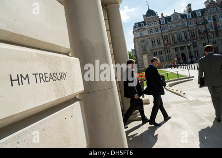 HM Treasury, London, England, UK Banque D'Images