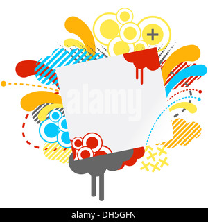 Grunge abstract background Banque D'Images