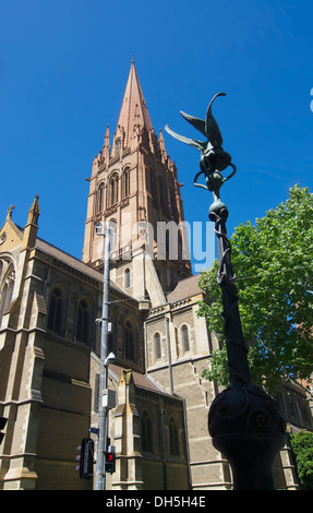 St Pauls Cathedral Victoria Melbourne Australie Banque D'Images