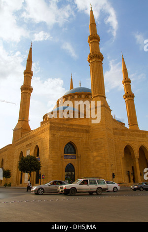 Mohammed al-Amin Mosque, Beyrouth, Liban Banque D'Images