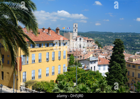 Musée International Des Parfums Et Vue Panoramique Sur La Vieille Ville Ou Le Quartier Historique Grasse Alpes-Maritimes France Banque D'Images