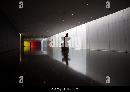 Intérieur du Musée d'Israël à Jérusalem, Israël Banque D'Images