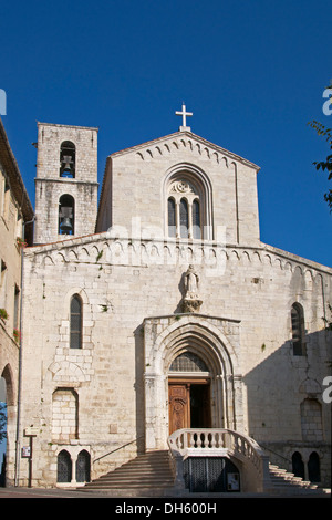 La Cathédrale Notre Dame Grasse Provence France Banque D'Images