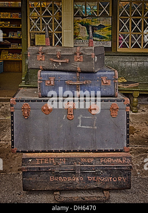 40. week-end Embsay Saint-cergue steam railway Banque D'Images