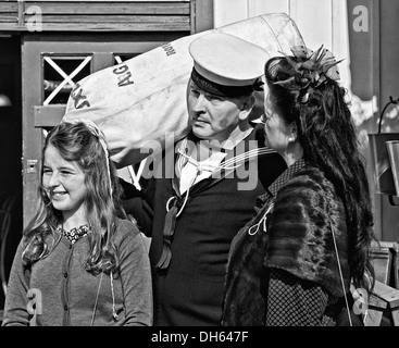 40. week-end Embsay Saint-cergue steam railway Banque D'Images