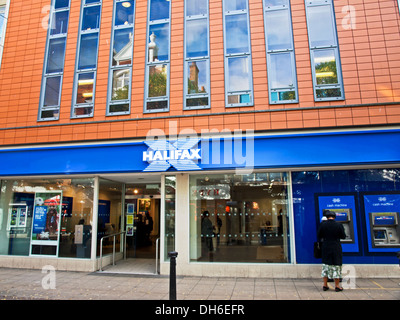 Le centre-ville de Halifax, Woolwich, Londres, Angleterre, Royaume-Uni Banque D'Images