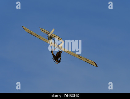 Aeon Vintage glider primaire de la Shuttleworth collection,octobre journée de vol,2013,UK Biggleswade Banque D'Images