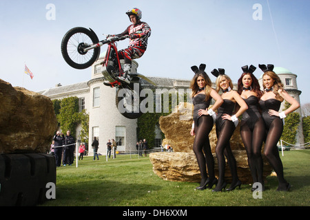 Atmosphère Goodwood Festival of Speed - Appuyez sur Jour Goodwood, Angleterre - 14.03.12 Banque D'Images