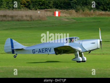 Miles M11 Whitney tout droit de l'aéronef monoplan Shuttleworth collection.octobre journée de vol,2003,UK Biggleswade Banque D'Images