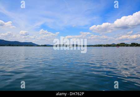 Sur le lac de Constance Radolfzell Banque D'Images