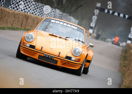 Atmosphère Goodwood Festival of Speed Appuyez sur Jour Goodwood, West Sussex - 14.03.12 Banque D'Images