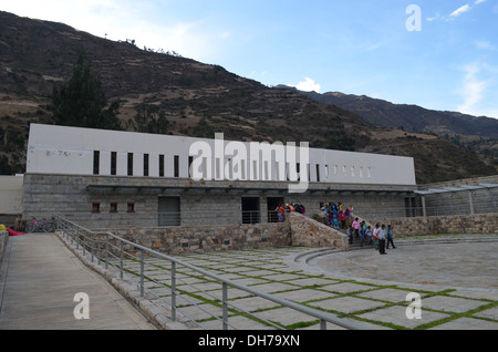 Le Musée de Chavin de Huantar site archéologique, Ancash, Pérou Banque D'Images