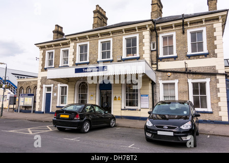 La gare de Teddington, Londres Banque D'Images