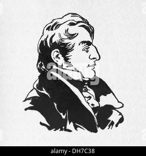 Joseph Mallord William Turner (1785-1851) était un peintre de paysages, romantique, l'aquarelliste et graveur. Banque D'Images