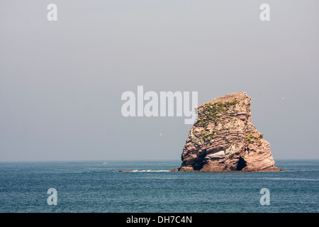 Twin rocks à Hendaye, Pays Basque Banque D'Images