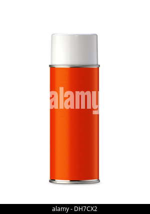Spray aluminium pouvez, vous pouvez l'utiliser comme peinture aérosol ou d'insecticide peut. (With clipping path) travail Banque D'Images
