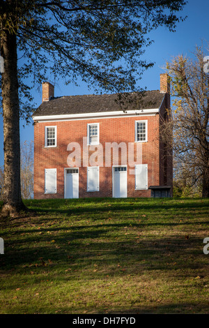 Gordon Accueil Historique b. 1817-1818) le long de Natchez Trace Parkway, West Virginia USA Banque D'Images