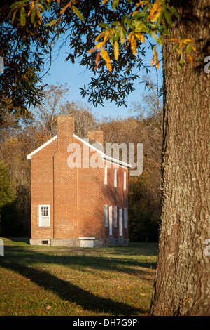 Gordon Accueil Historique b. 1817-1818) le long de Natchez Trace Parkway, West Virginia USA Banque D'Images