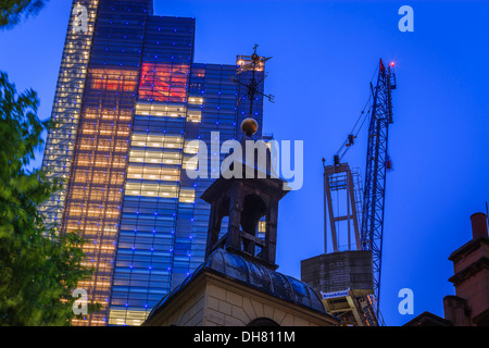 Église St Helens Bishopsgate London England Banque D'Images