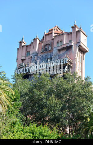 Hollywood Tower Hotel, à Hollywood Studios, Disney World Resort, Orlando en Floride Banque D'Images