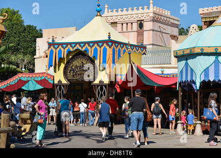 Agrabah Bazaar at Magic Kingdom Adventureland, Disney World Resort, Orlando en Floride Banque D'Images