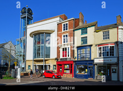 South Holland Centre, Place du marché, Spalding, Lincolnshire, Angleterre, Royaume-Uni Banque D'Images