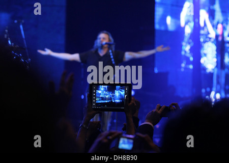 Mana en live au Madison Square Garden pendant leur Drama y Luz tour New York City USA - 10.04.12 Banque D'Images