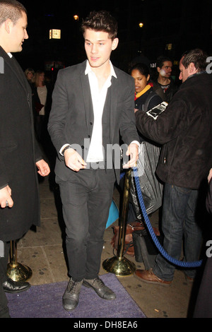 Jeremy Irvine afterparty Empire Film Awards 2012 qui a eu lieu au Café de Paris Londres Angleterre - 25.03.12 Banque D'Images