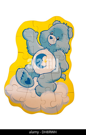Care Bear Puzzle pour enfants Banque D'Images