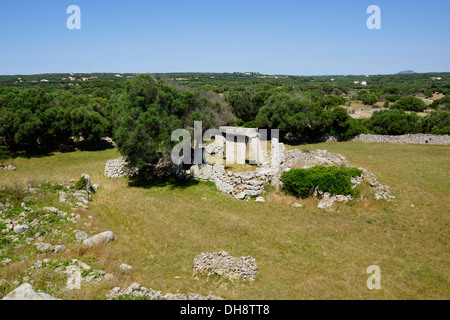 Taula, talati de Dalt, Mao, Minorque, Espagne Banque D'Images