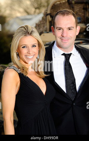 Lewington Lara et Martin Lewis de soldat sur les bourses détenues au London Syon Park - Hôtel Waldorf Astoria - Arrivées London England Banque D'Images