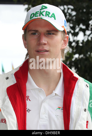 Malaisie Nico Hülkenberg mula un Grand Prix sur le circuit de Sepang - Malaisie - Kuala Lumpur de course 25.03.12 Banque D'Images