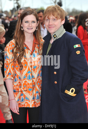 Bonnie Wright et Rupert Grint l'ouverture dans le monde entier pour la Warner Bros Studio Tour London : 'The Making of Harry Potter" Banque D'Images