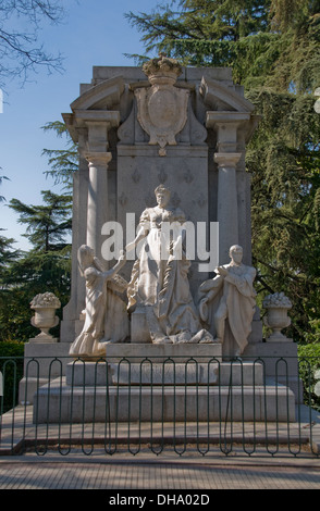 Monument à Infanta Isabel (La Chata) à Madrid, Espagne Banque D'Images