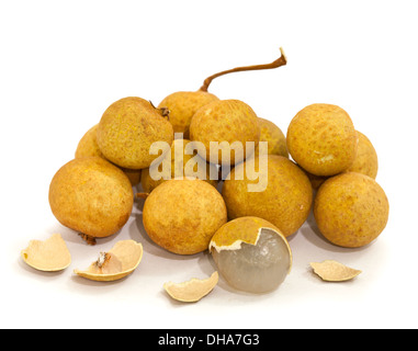 fruit de longan Banque D'Images