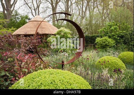 Chelsea Flower Show 2013, M&G Centenaire, Designer Roger Platts. Médaille d'or. Banque D'Images