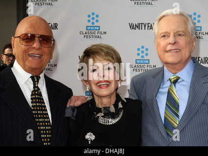 Barbara Rush Robert Osbourne au TCM Classic Film Festival soirée d'ouverture du 40e anniversaire de la restauration de "Cabaret" Banque D'Images