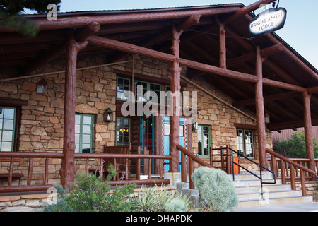 Bright Angel Lodge, Rive Sud, le Parc National du Grand Canyon, Arizona. Banque D'Images