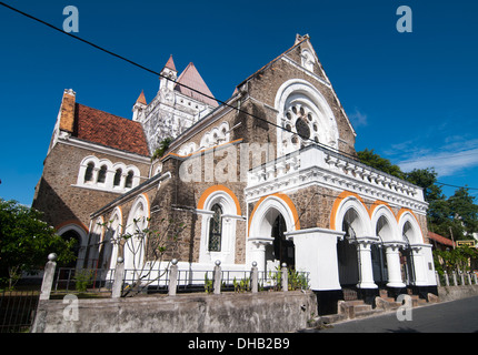 All Saints Church dans Galle fort dans le sud du Sri Lanka. Banque D'Images