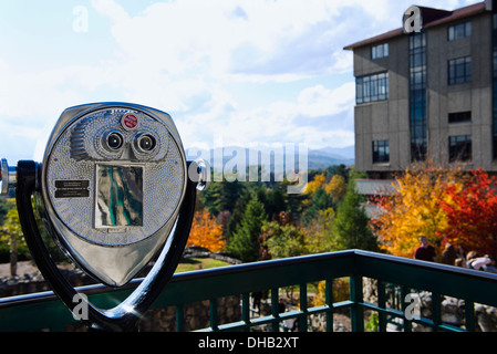 Couleurs d'automne du Grove Park Inn Asheville en Caroline du Nord Banque D'Images