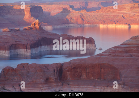 Alstrom Point, Lake Powell, Glen Canyon National Recreation Area, Page, Arizona. Banque D'Images