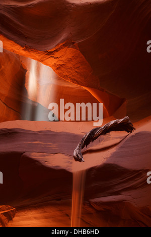 La région de Antelope Slot Canyon sur Navajo Land, Page, Arizona. Banque D'Images