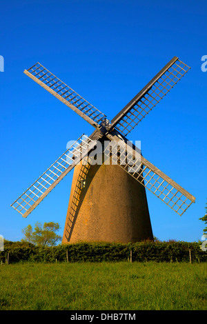 Moulin à Vent de Bembridge, Bembridge, île de Wight, Royaume-Uni Banque D'Images