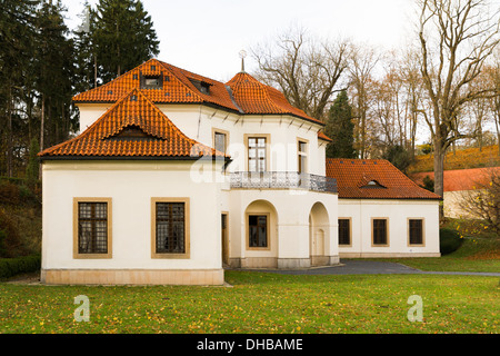 Vojteska pavilion près de monastère de Brevnov, Prague, République Tchèque Banque D'Images