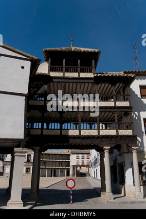 Arc de Mayor de Tembleque, La Mancha. Espagne Banque D'Images